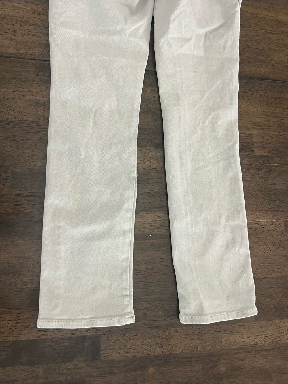 PAIGE Jolie Straight Leg Jogger Vintage Warm Sand Cotton Blend Womens Sz 24 - Picture 10 of 12